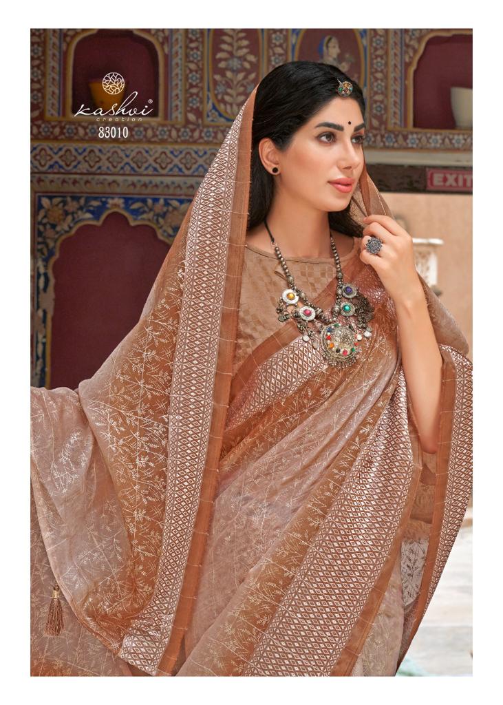 Kashvi Rukmani Fancy Exclusive Wear Wholesale Saree Collection